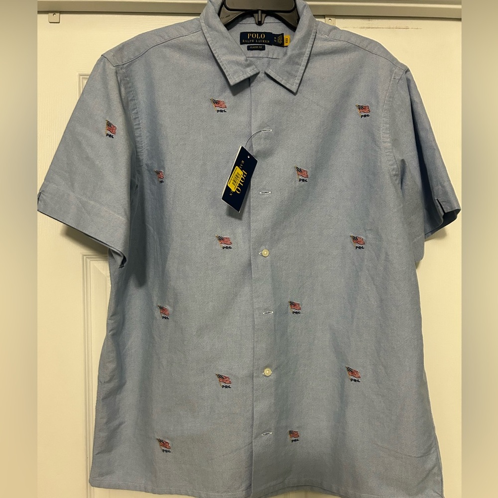 Brand NWT Blue Ralph Lauren Shirt Size XL